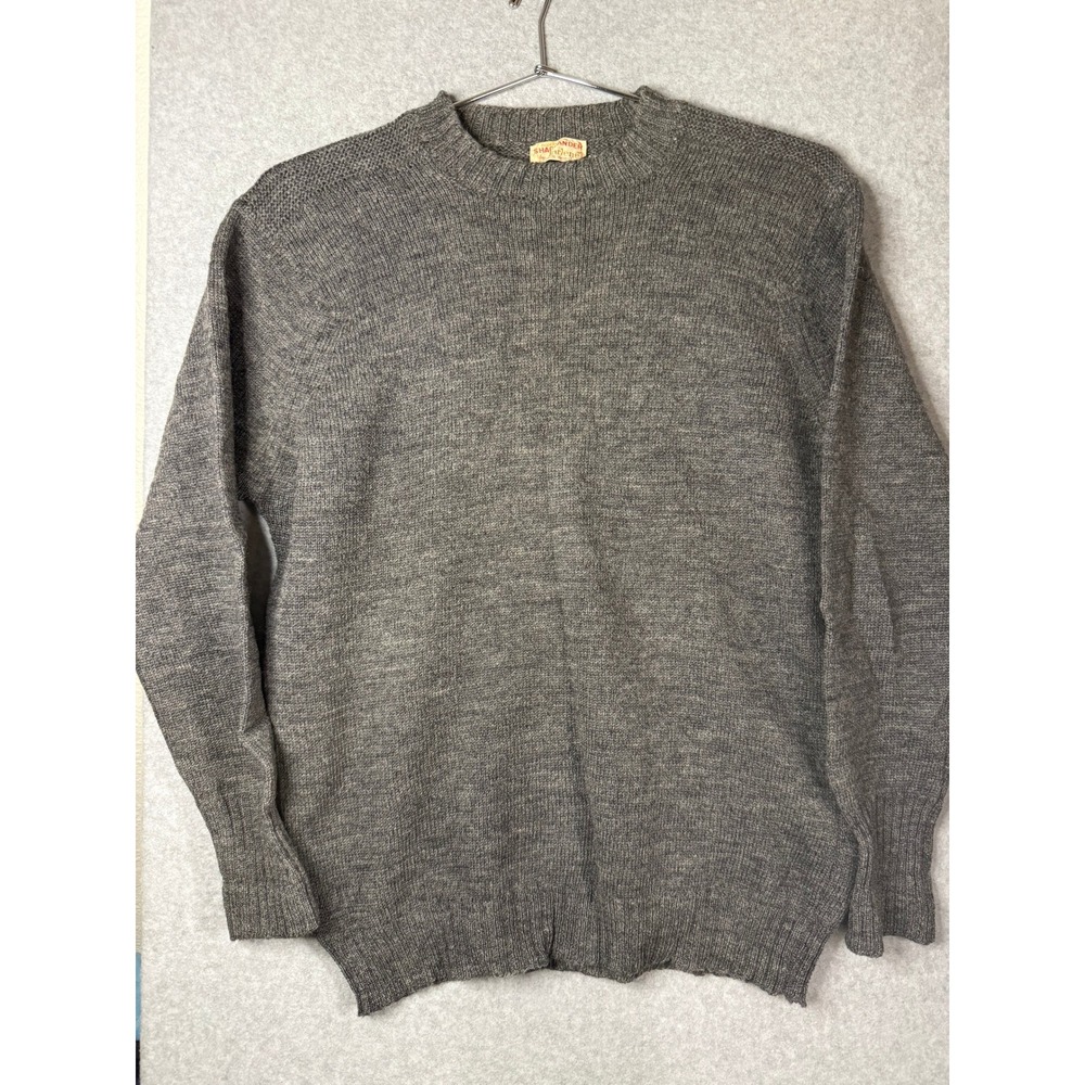 Vintage Shaglander by Darlene Gray 100% Wool Crewneck Sweater Made in USA